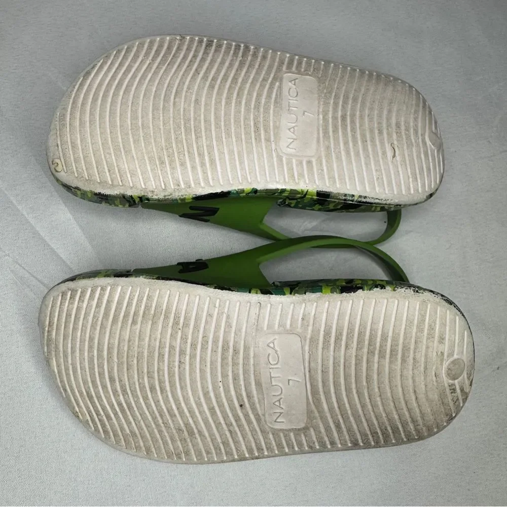 Toddler Nautica Slippers size 7